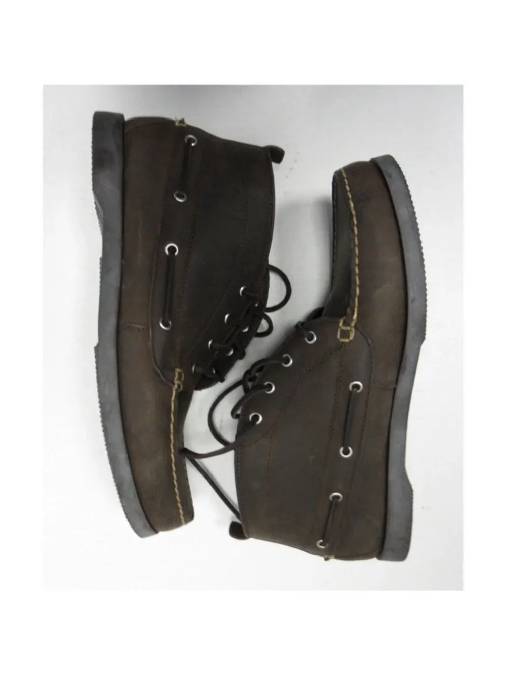 Polo Ralph Lauren Boots 11.5 D Meadowlark Chukka Leather Sportsman Y2K